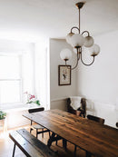 Mid Century Inspired Gooseneck Light Fixture