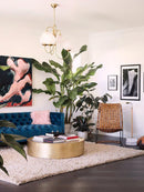 Mid Century Inspired Gooseneck Light Fixture