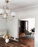 Mid Century Inspired Gooseneck Light Fixture
