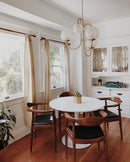 Mid Century Inspired Gooseneck Light Fixture