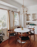 Mid Century Inspired Gooseneck Light Fixture
