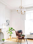 Mid Century Inspired Gooseneck Light Fixture