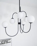 Mid Century Inspired Gooseneck Light Fixture