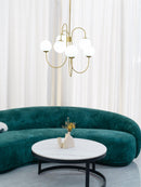 Mid Century Inspired Gooseneck Light Fixture