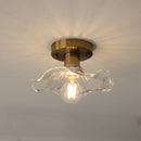 Verdant Glass Bloom Ceiling Light