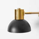 Metal Swing Arm Plug-In Wall Light