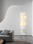 Stacked Box Shade Floor Lamp