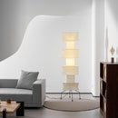Stacked Box Shade Floor Lamp