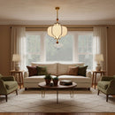 Decorative Lantern Fabric Pendant Light