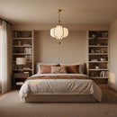 Decorative Lantern Fabric Pendant Light