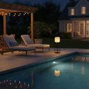 Opal Diffuser Outdoor Floor Lamp