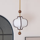 Decorative Lantern Fabric Pendant Light