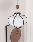 Decorative Lantern Fabric Pendant Light