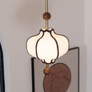 Decorative Lantern Fabric Pendant Light