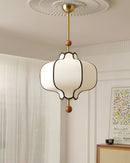 Decorative Lantern Fabric Pendant Light