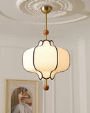 Decorative Lantern Fabric Pendant Light