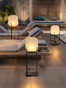 Opal Diffuser Outdoor Floor Lamp