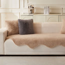 Plush Fleece Sofa Cover