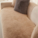 Plush Fleece Sofa Cover