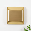 Industrial Style Brass Wall Sconce