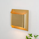 Industrial Style Brass Wall Sconce