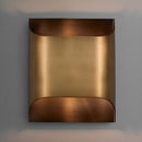 Industrial Style Brass Wall Sconce