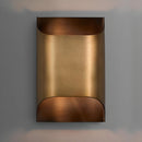 Industrial Style Brass Wall Sconce