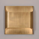 Industrial Style Brass Wall Sconce