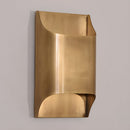 Industrial Style Brass Wall Sconce