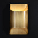 Industrial Style Brass Wall Sconce