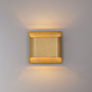 Industrial Style Brass Wall Sconce