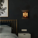 Industrial Style Brass Wall Sconce