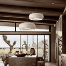 Stone Ring Pendant Light