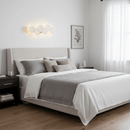 Lotus Petal Ceramic Wall Sconce