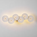 Lotus Petal Ceramic Wall Sconce