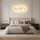Lotus Petal Ceramic Wall Sconce
