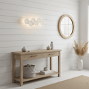 Lotus Petal Ceramic Wall Sconce