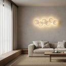 Lotus Petal Ceramic Wall Sconce