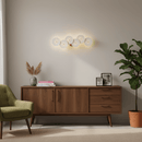 Lotus Petal Ceramic Wall Sconce