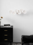 Lotus Petal Ceramic Wall Sconce