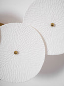 Lotus Petal Ceramic Wall Sconce