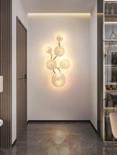 Lotus Petal Ceramic Wall Sconce
