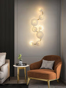 Lotus Petal Ceramic Wall Sconce