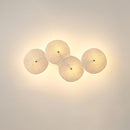 Lotus Petal Ceramic Wall Sconce