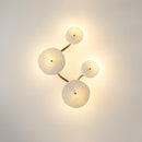 Lotus Petal Ceramic Wall Sconce