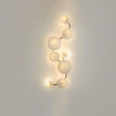 Lotus Petal Ceramic Wall Sconce