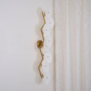 Lotus Petal Ceramic Wall Sconce