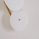 Lotus Petal Ceramic Wall Sconce