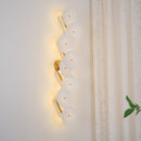 Lotus Petal Ceramic Wall Sconce