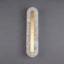 Luxury Alabaster Wall Sconce Hardwired Fixture